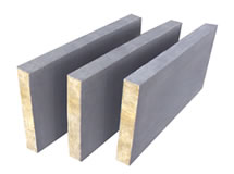 四面复合竖丝岩棉保温板  